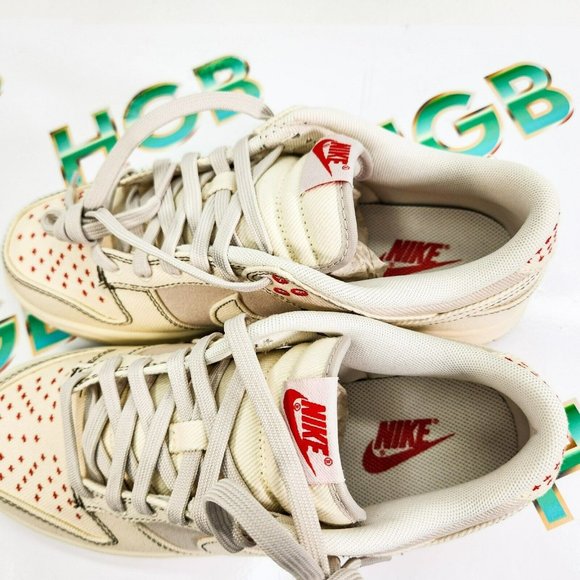 Nike Dunk Low Retro SE Men's DV0834-100 Light Orewood Brown Ivory - Picture 7 of 8